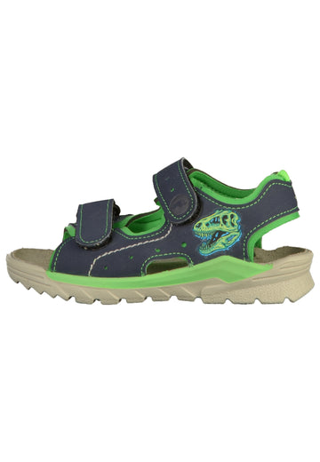 Ricosta Sandalen Lederimitat/Textil Dunkelblau - surf4shoes