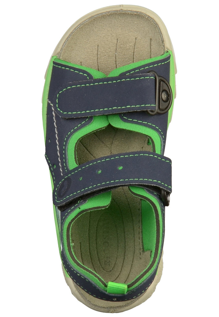 Ricosta Sandalen Lederimitat/Textil Dunkelblau - surf4shoes