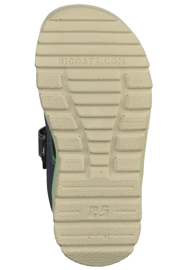 Ricosta Sandalen Lederimitat/Textil Dunkelblau - surf4shoes