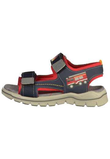 Ricosta Sandalen Lederimitat/Textil Dunkelblau - surf4shoes