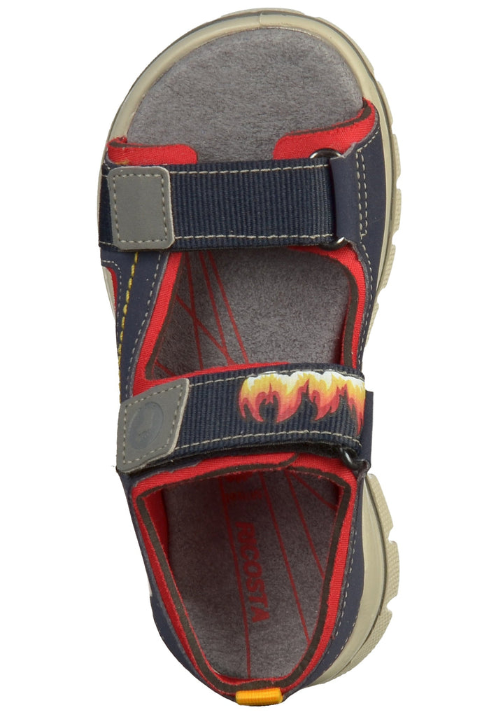 Ricosta Sandalen Lederimitat/Textil Dunkelblau - surf4shoes