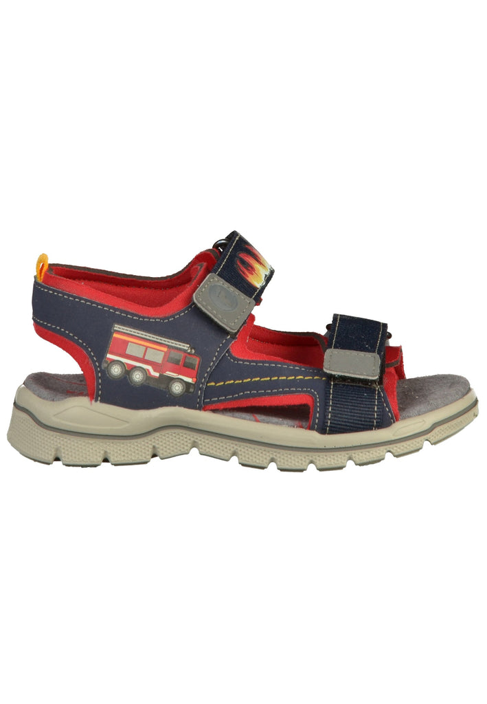 Ricosta Sandalen Lederimitat/Textil Dunkelblau - surf4shoes