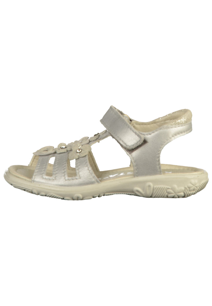 Ricosta Sandalen Leder Silber - surf4shoes