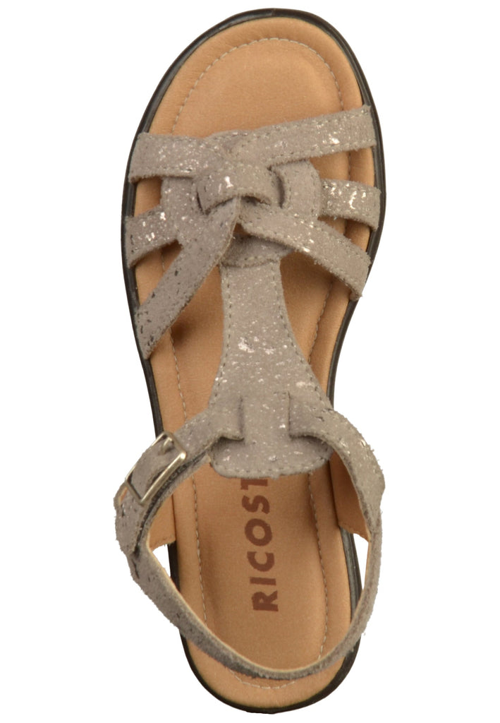 Ricosta Sandalen Leder Grau - surf4shoes