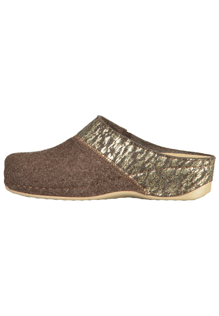 Rohde Pantoletten Textil Mocca - surf4shoes