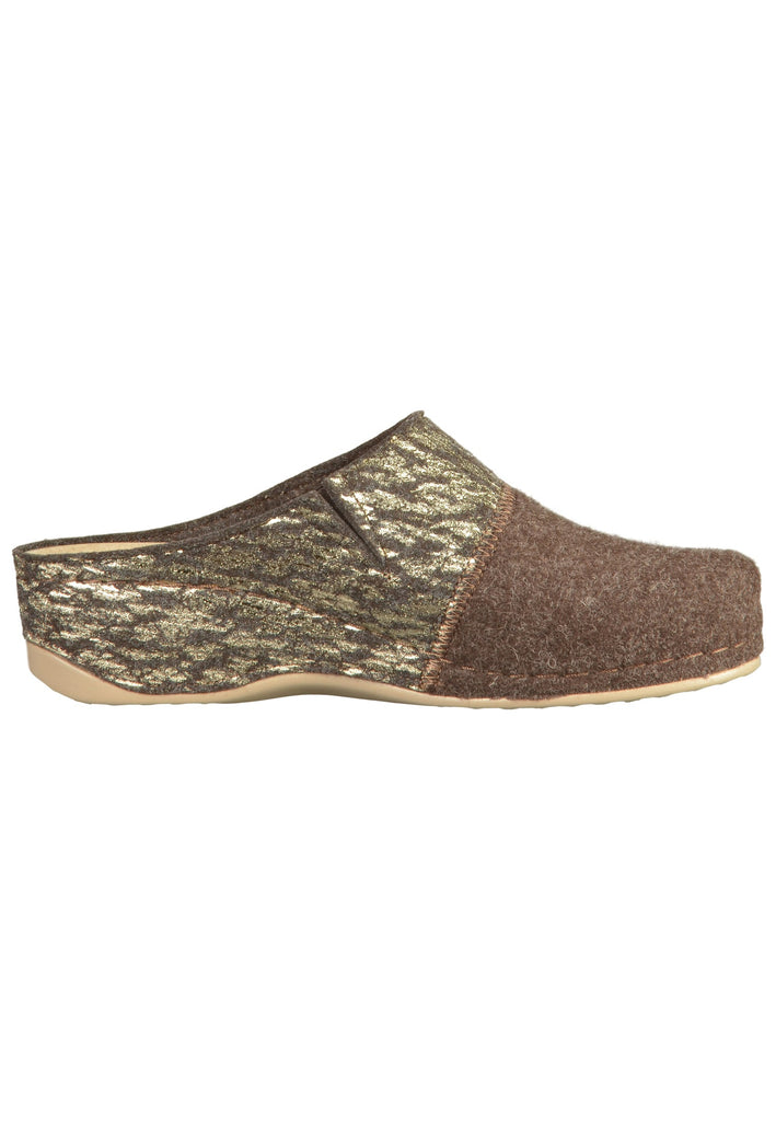 Rohde Pantoletten Textil Mocca - surf4shoes