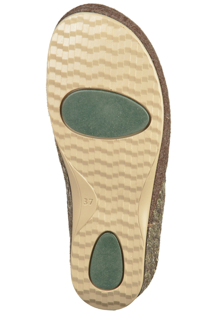 Rohde Pantoletten Textil Mocca - surf4shoes