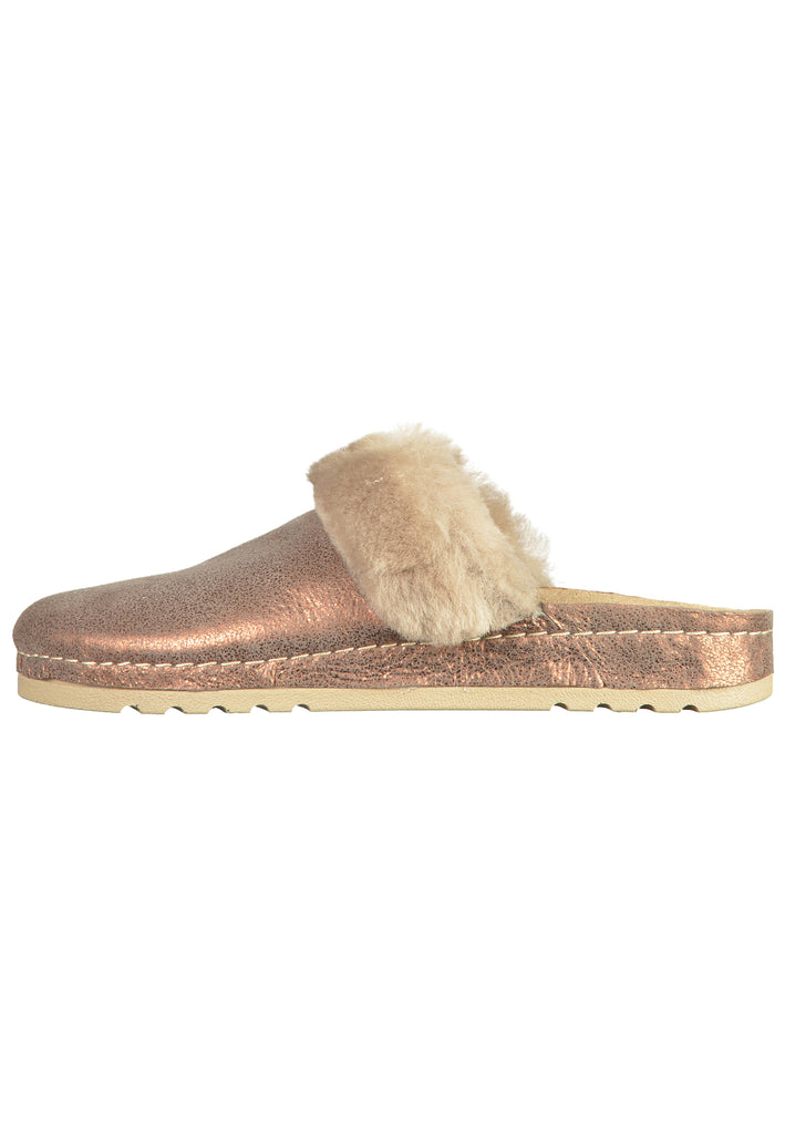 Rohde Pantoletten Textil Kupfer - surf4shoes
