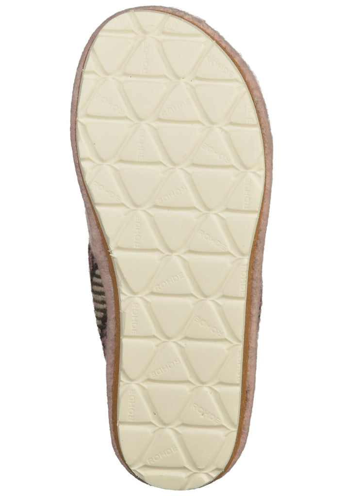 Rohde Pantoletten Textil Rosa - surf4shoes