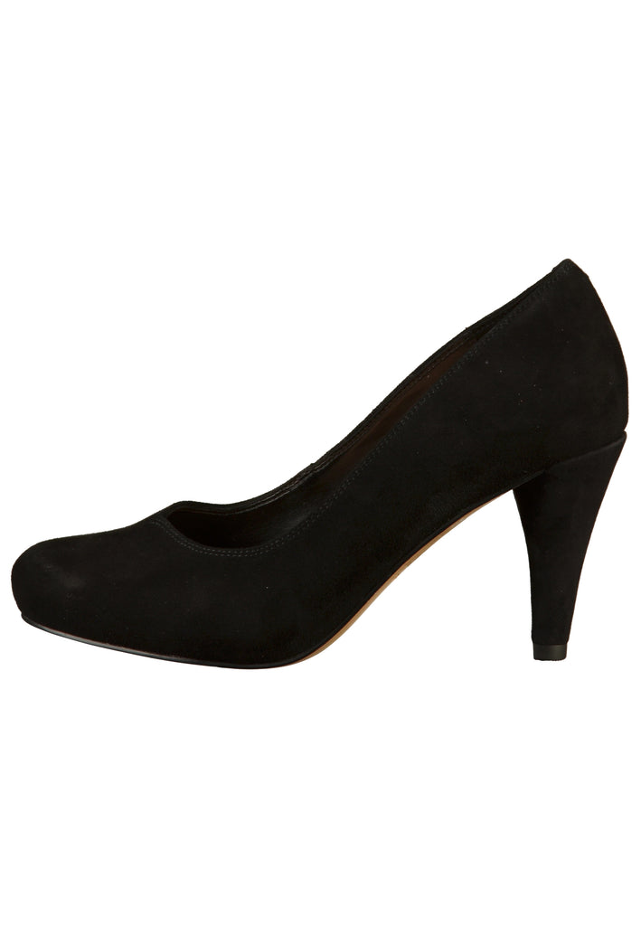 Clarks Pumps Leder Schwarz - surf4shoes