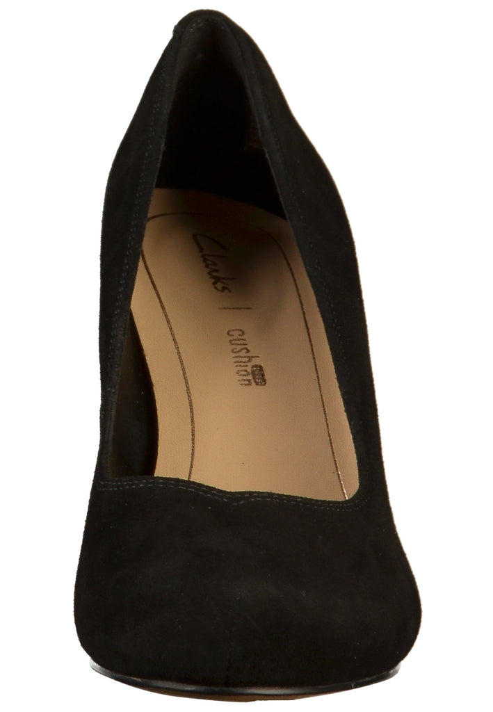 Clarks Pumps Leder Schwarz - surf4shoes