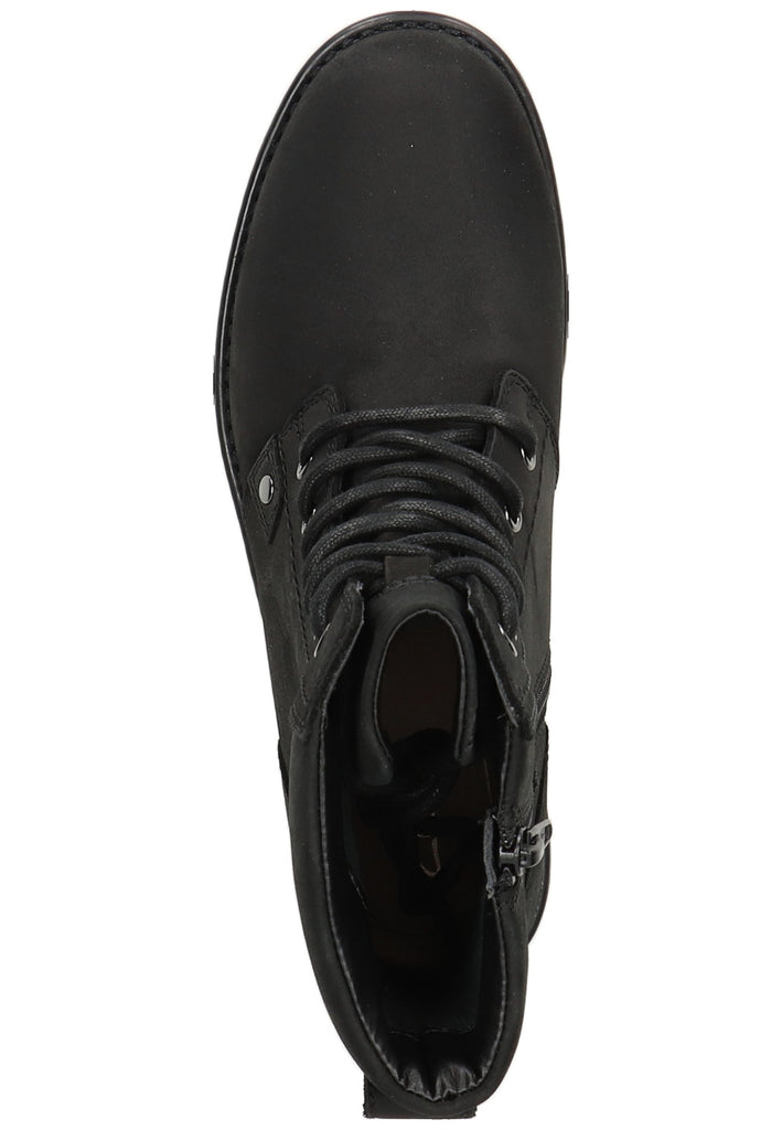 Clarks Stiefelette Leder Schwarz - surf4shoes