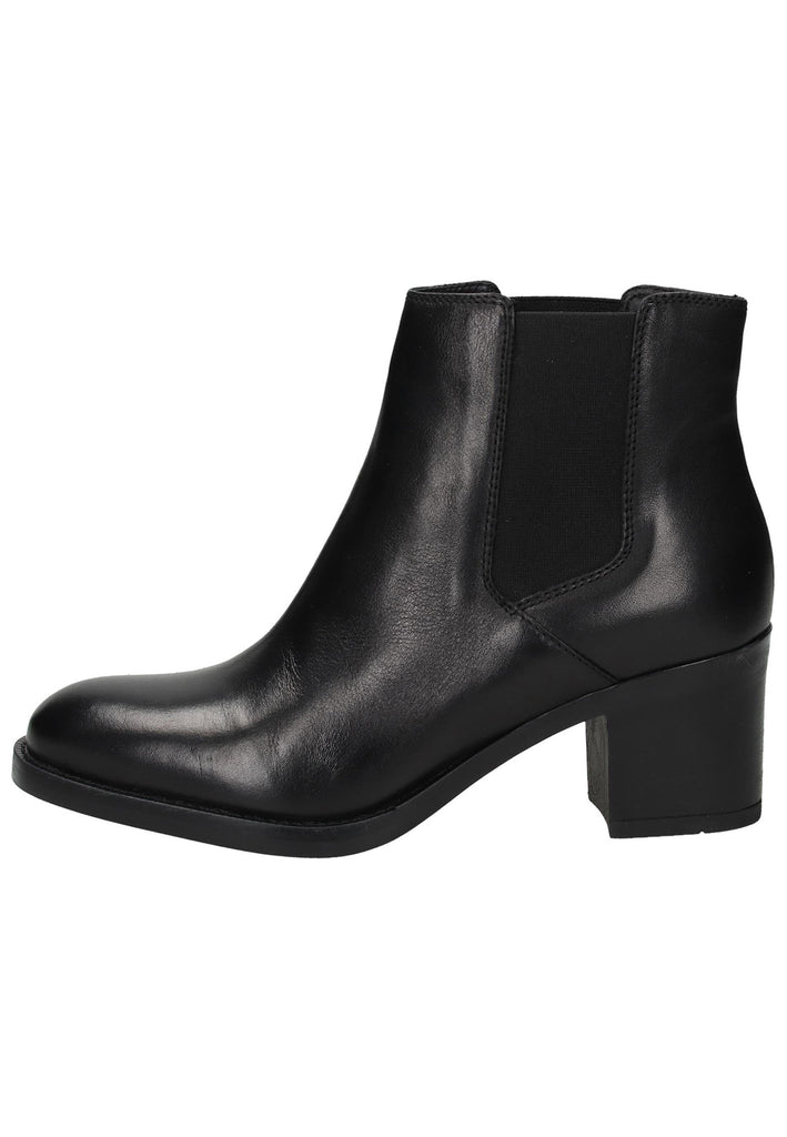 Clarks Stiefelette Leder Schwarz - surf4shoes