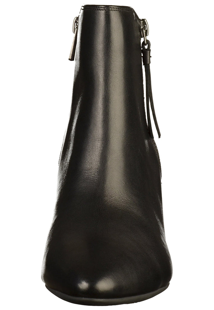 Clarks Stiefelette Leder Schwarz - surf4shoes