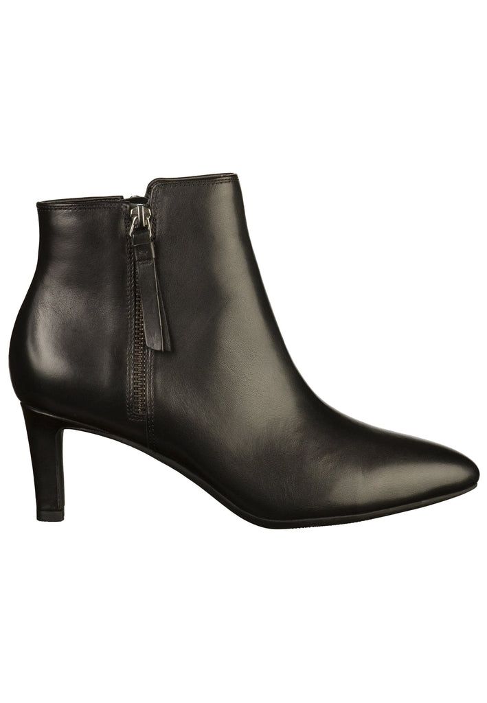 Clarks Stiefelette Leder Schwarz - surf4shoes