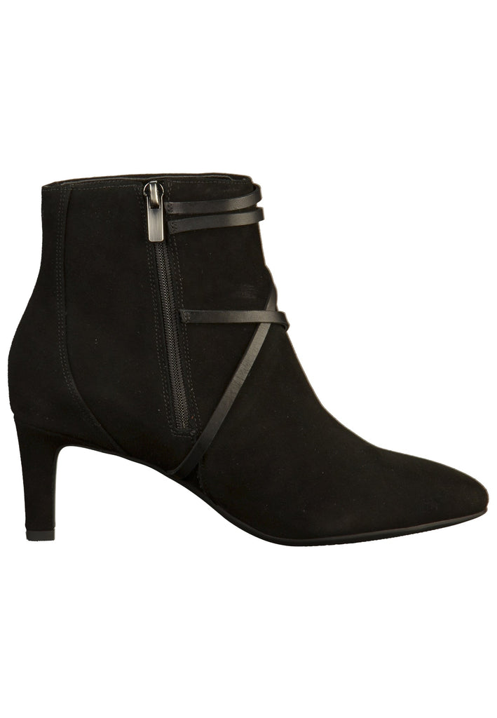 Clarks Stiefelette Veloursleder Schwarz - surf4shoes