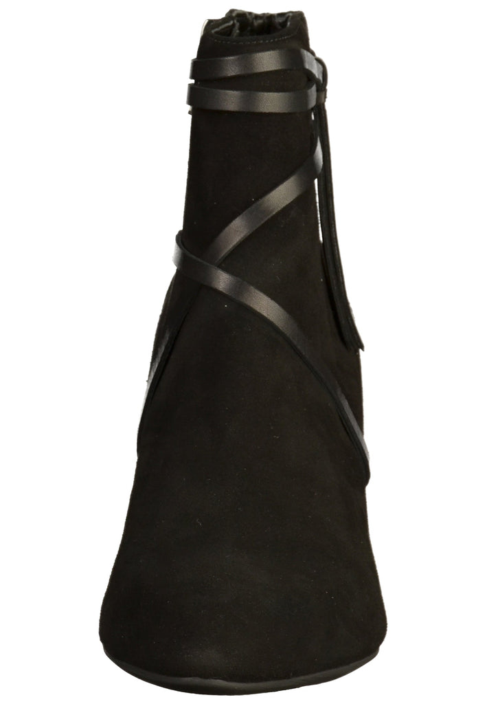 Clarks Stiefelette Veloursleder Schwarz - surf4shoes