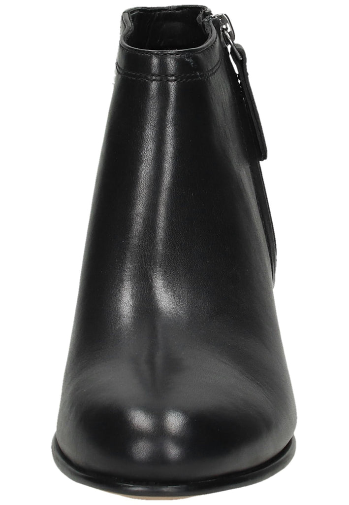 Clarks Stiefelette Leder Schwarz - surf4shoes