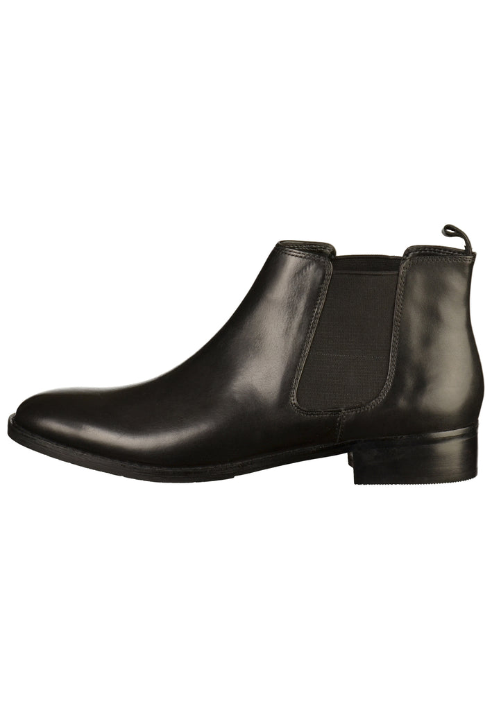 Clarks Stiefelette Leder Schwarz - surf4shoes