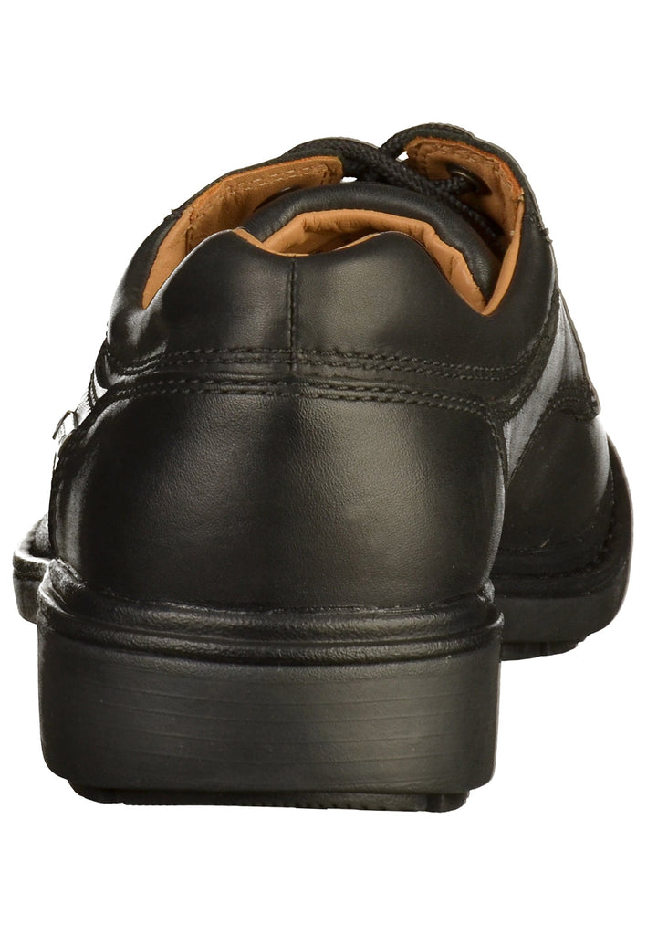 Clarks Halbschuhe Leder Schwarz - surf4shoes