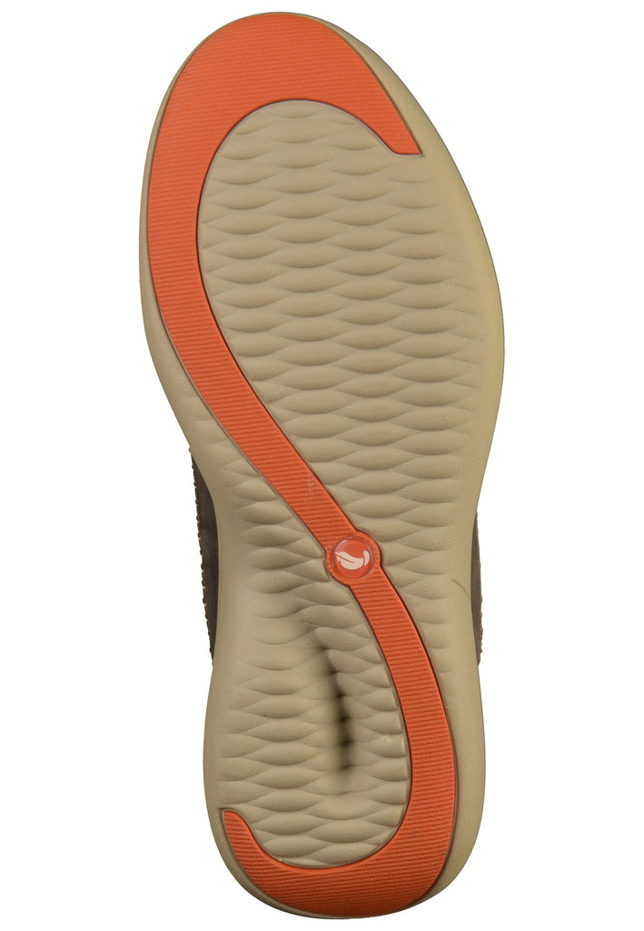 Clarks Halbschuhe Leder Dunkelgrau - surf4shoes