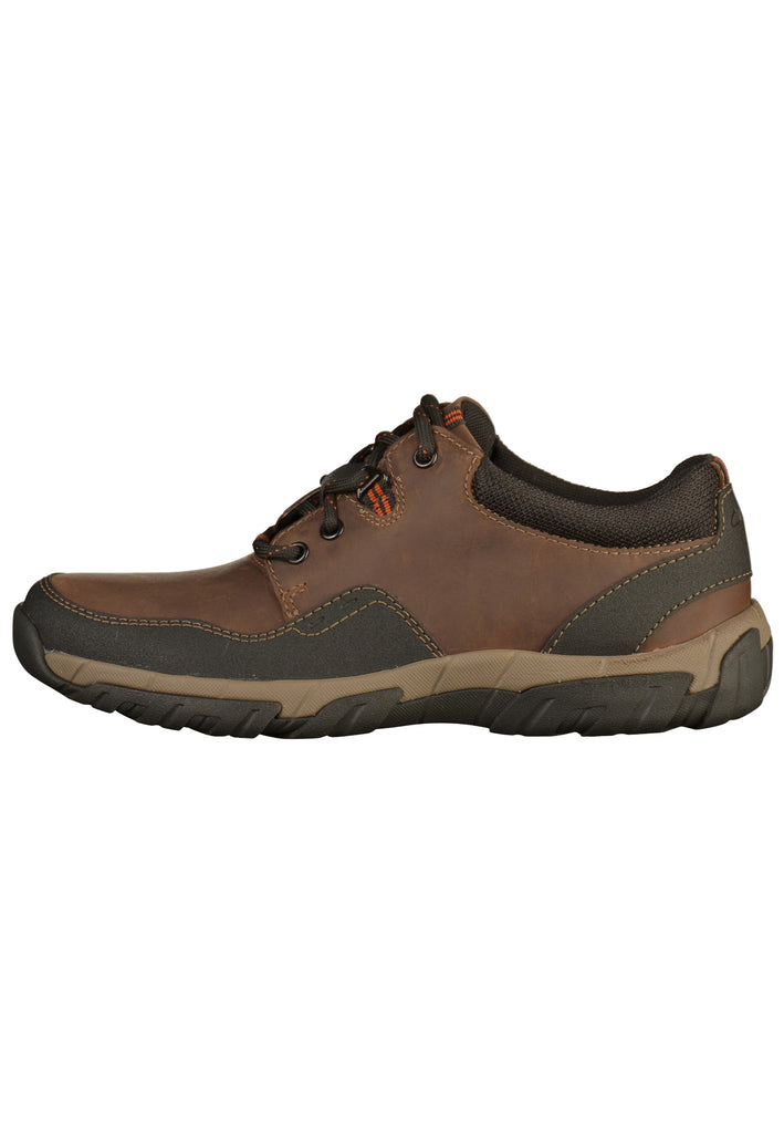 Clarks Halbschuhe Leder Braun - surf4shoes