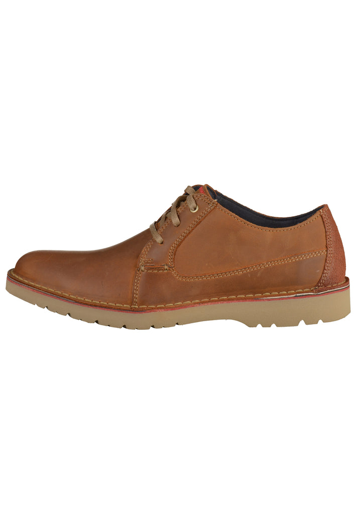 Clarks Halbschuhe Leder Braun - surf4shoes