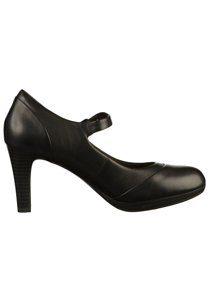 Clarks Pumps Leder Schwarz - surf4shoes