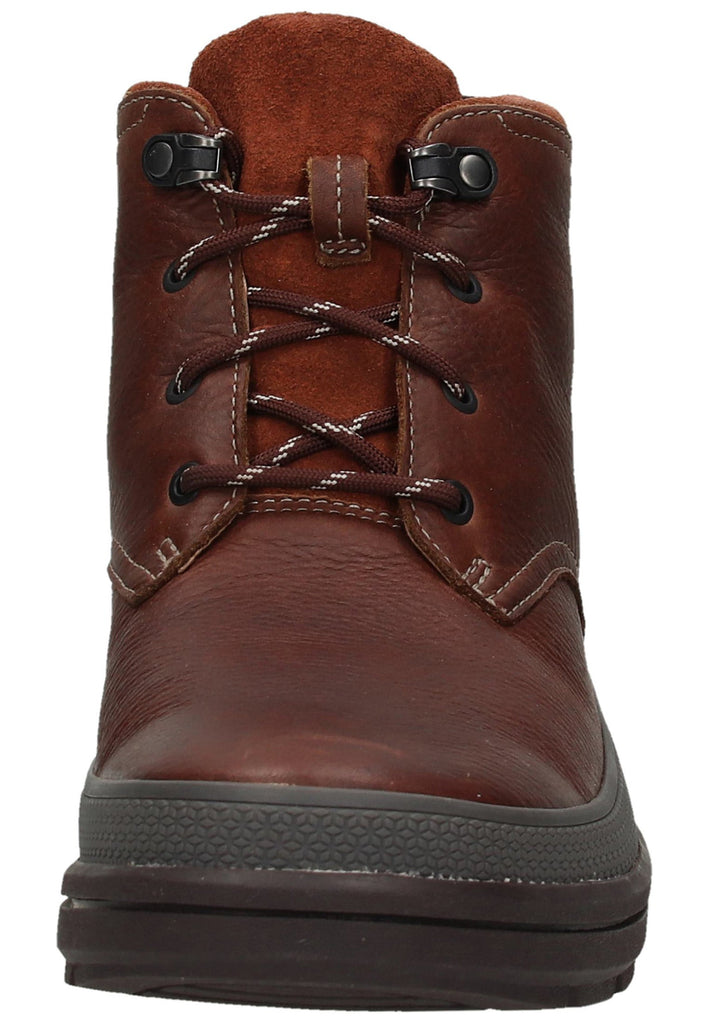 Clarks Stiefelette Leder Dunkelbraun - surf4shoes