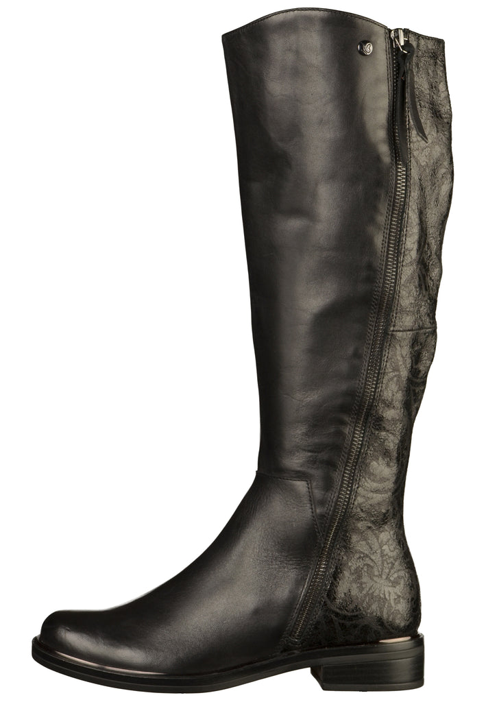 Caprice Stiefel Leder Schwarz - surf4shoes