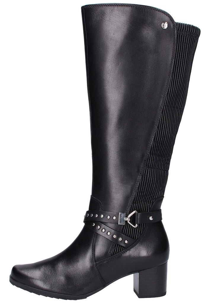 Caprice Stiefel Leder Schwarz - surf4shoes