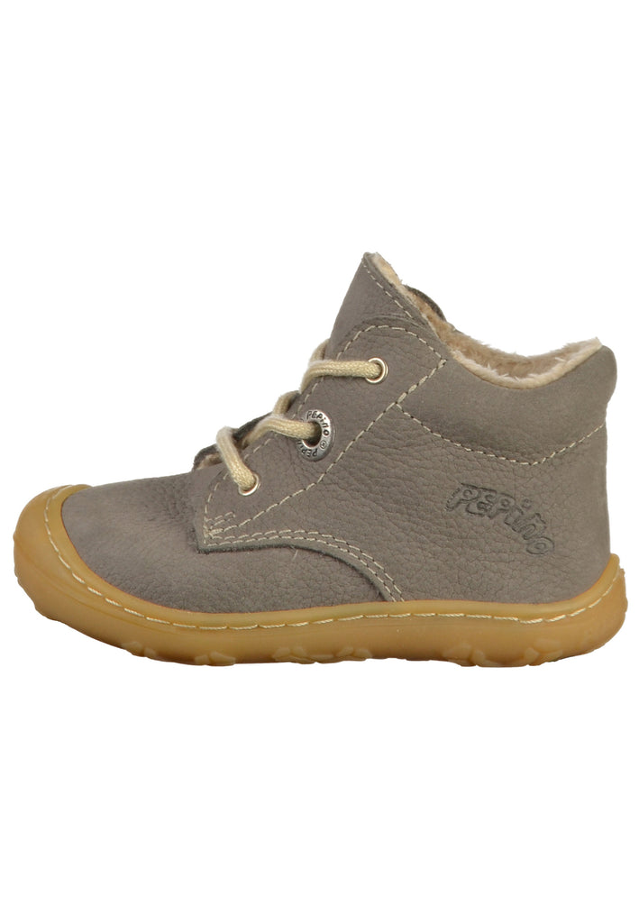 Pepino Halbschuhe Leder Grau - surf4shoes