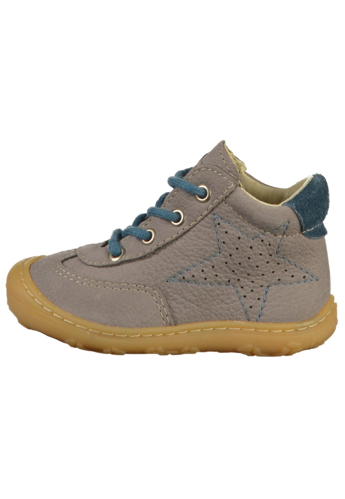 Pepino Halbschuhe Leder Grau - surf4shoes