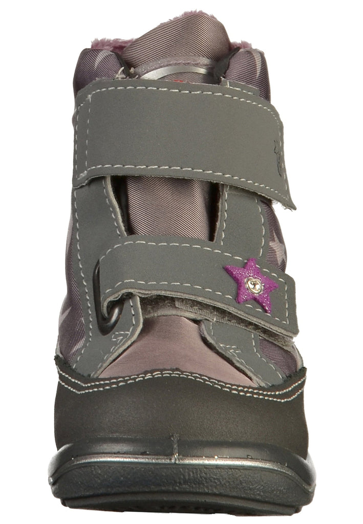 Pepino Stiefel Leder/Textil Grau - surf4shoes