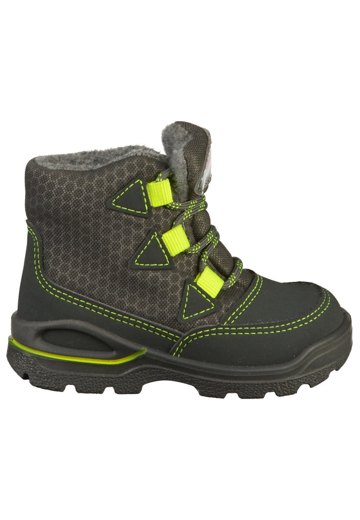 Pepino Stiefelette Leder/Textil Grau - surf4shoes