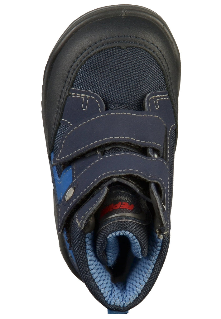 Pepino Stiefelette Leder/Textil Blau - surf4shoes