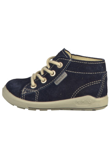 Pepino Halbschuhe Veloursleder Dunkelblau - surf4shoes