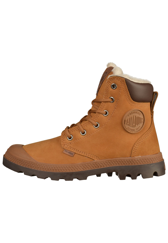 Palladium Stiefelette Leder Braun - surf4shoes