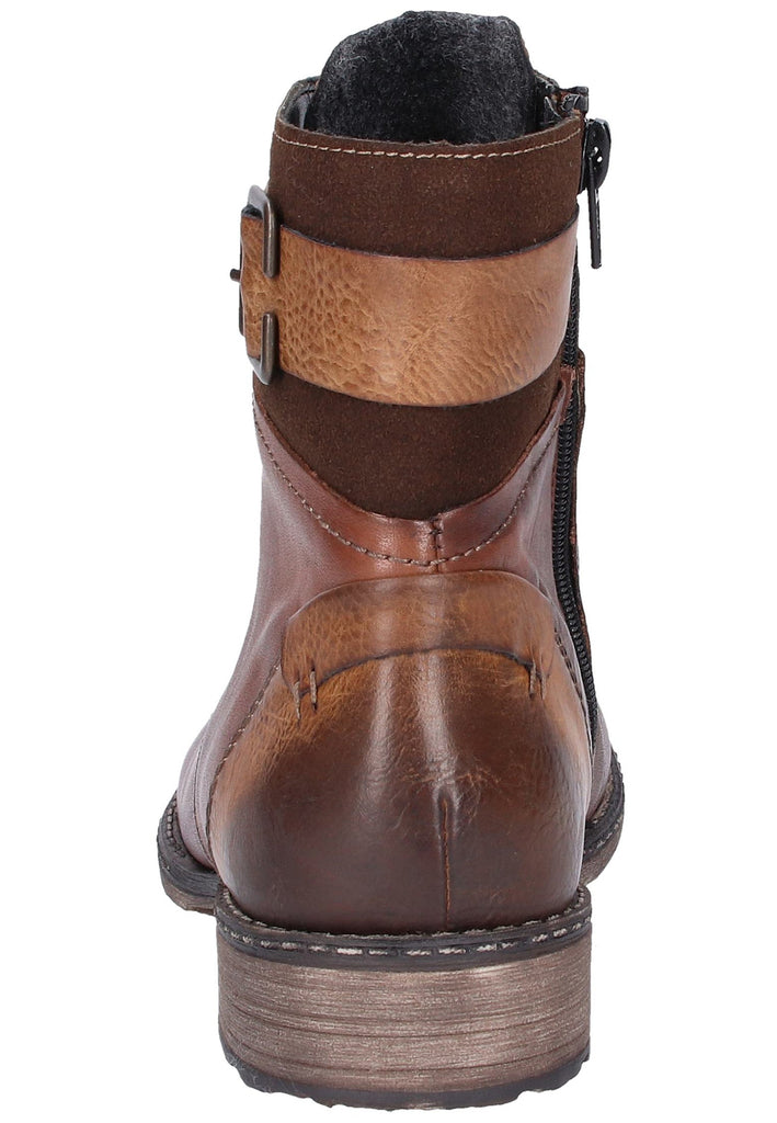 Remonte Stiefelette Leder/Textil Braun - surf4shoes