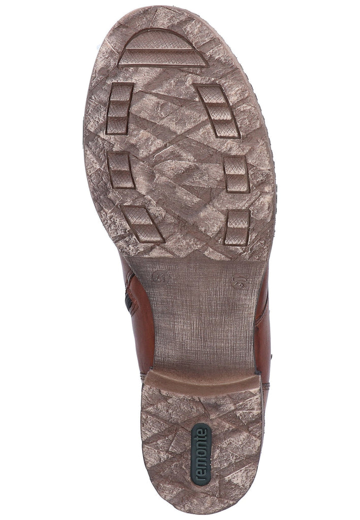 Remonte Stiefelette Leder/Textil Braun - surf4shoes