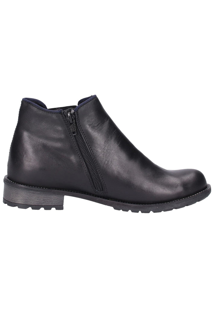 Remonte Stiefelette Leder Schwarz - surf4shoes