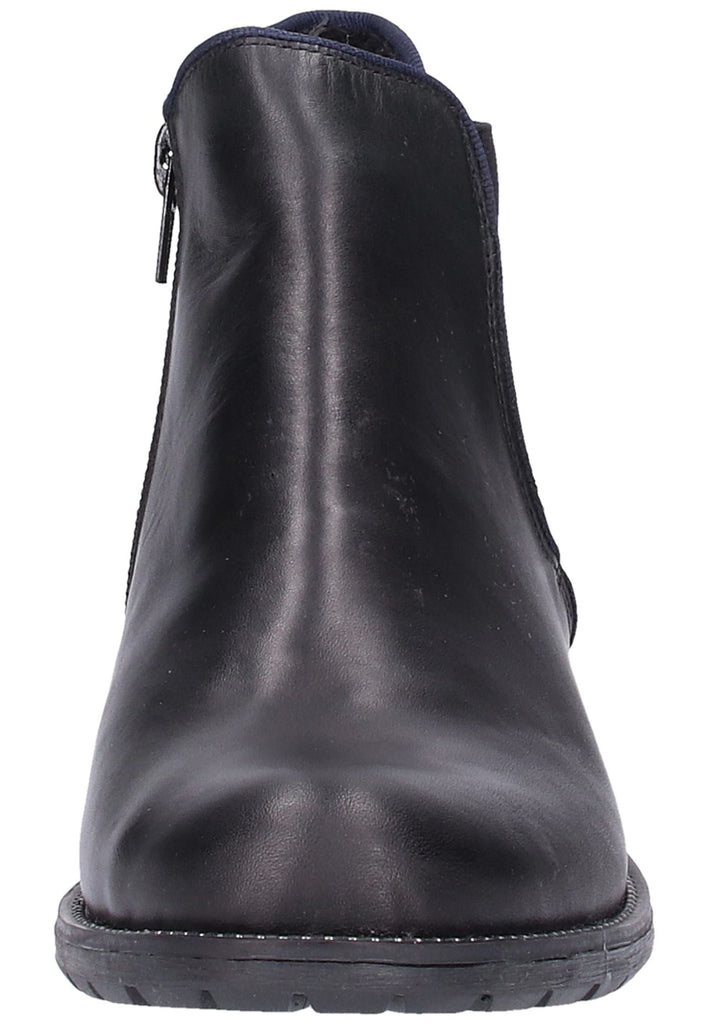 Remonte Stiefelette Leder Schwarz - surf4shoes