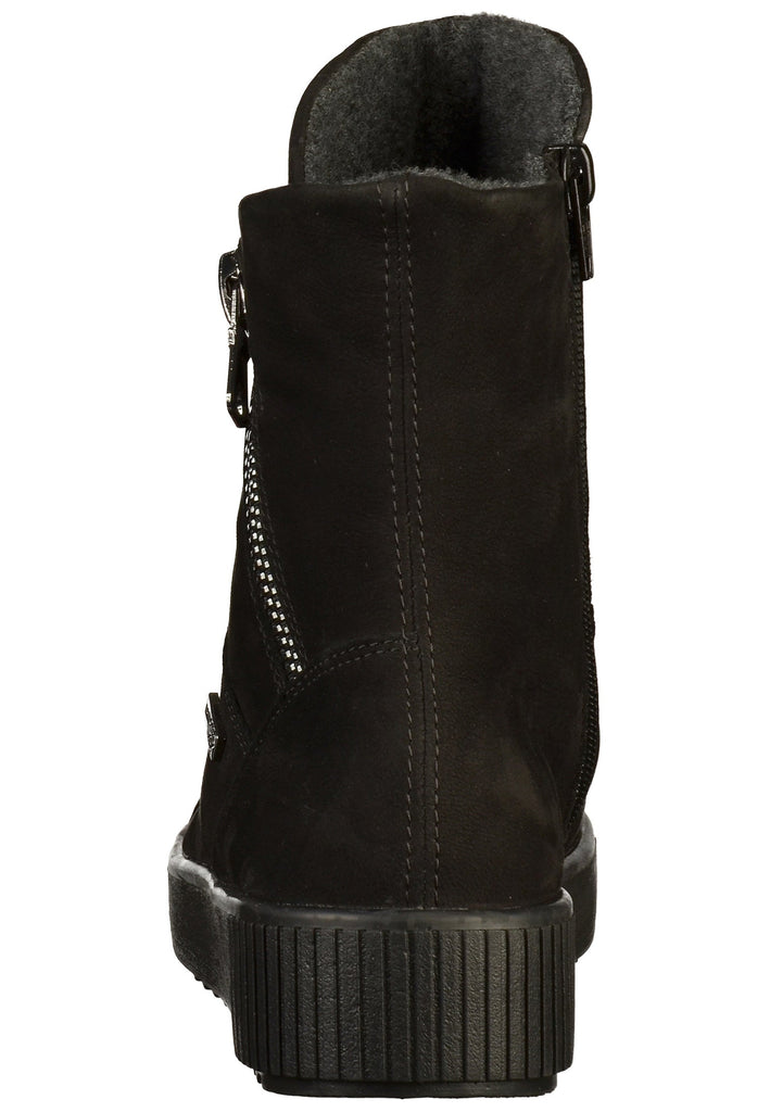 Remonte Stiefelette Leder Schwarz - surf4shoes