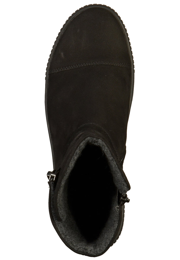 Remonte Stiefelette Leder Schwarz - surf4shoes