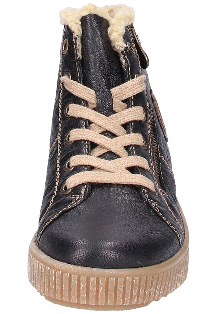 Remonte Stiefelette Leder Schwarz - surf4shoes