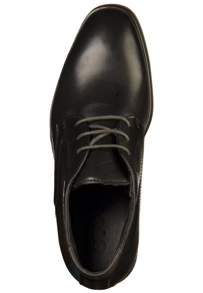 ecco Businessschuhe Leder Schwarz - surf4shoes