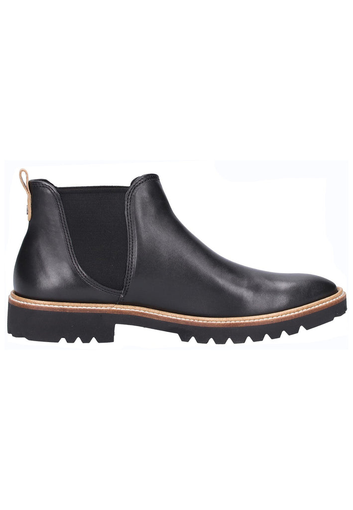 ecco Stiefelette Leder Schwarz - surf4shoes