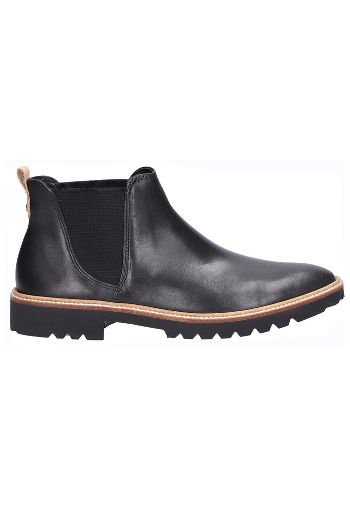 ecco Stiefelette Leder Schwarz - surf4shoes