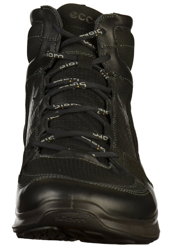 ecco Sneaker Leder Schwarz - surf4shoes