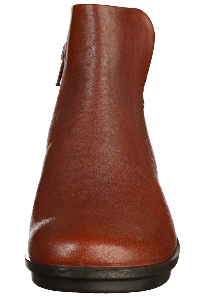 ecco Stiefelette Leder Cognac - surf4shoes